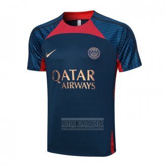 Camiseta De Futbol de Entrenamiento Paris Saint-Germain 2023-2024 Azul