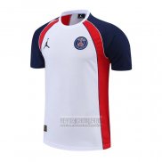 Camiseta De Futbol de Entrenamiento Paris Saint-Germain Jordan 2022-2023 Blanco