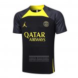 Camiseta De Futbol de Entrenamiento Paris Saint-Germain Jordan 2023-2024 Negro