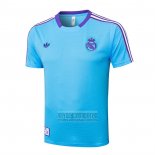 Camiseta De Futbol de Entrenamiento Real Madrid 2025-2026 Azul
