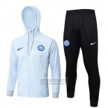 Chandal con Capucha del Inter Milan 2023-2024 Azul