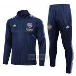 Chandal de Chaqueta del Arsenal 2023-2024 Azul