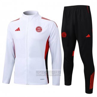 Chandal de Chaqueta del Bayern Munich 20Nino 2025-2026 Blanco