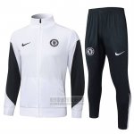 Chandal de Chaqueta del Chelsea Nino 2025-2026 Blanco