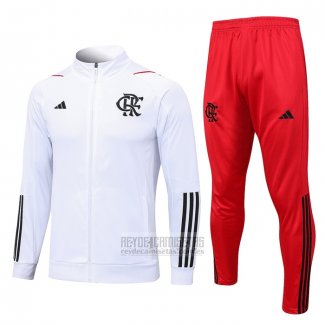 Chandal de Chaqueta del Flamengo 2023-2024 Blanco