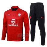 Chandal de Sudadera del AC Milan 2025-2026 Rojo