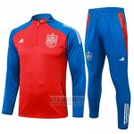 Chandal de Sudadera del Espana 2024-2025 Rojo