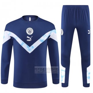 Chandal de Sudadera del Manchester City 2022 Azul