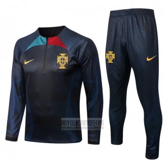 Chandal de Sudadera del Portugal 2022-2023 Negro