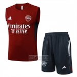 Chandal del Arsenal Sin Mangas 2025-2026 Rojo
