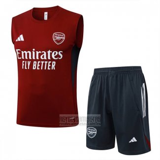 Chandal del Arsenal Sin Mangas 2025-2026 Rojo
