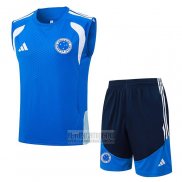 Chandal del Cruzeiro Sin Mangas 2025-2026 Azul