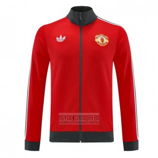 Chaqueta del Manchester United 2024-2025 Rojo