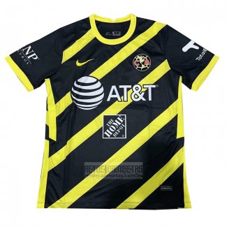 Tailandia Camiseta De Futbol America 2022 Negro y Amarillo