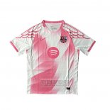 Tailandia Camiseta De Futbol Barcelona Special 2025-2026 Blanco Rosa