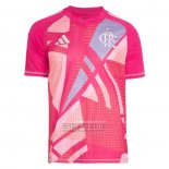 Tailandia Camiseta De Futbol Flamengo Portero 2025 Rosa
