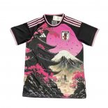 Tailandia Camiseta De Futbol Japon Anime 2025-2026 Negro Rosa