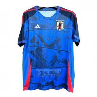 Tailandia Camiseta De Futbol Japon Dragon Ball 2024-2025 Azul