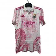 Tailandia Camiseta De Futbol Real Madrid Dragon 2025-2026 Rosa