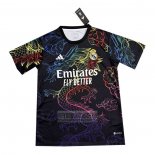 Tailandia Camiseta De Futbol Real Madrid del Dragon 2024-2025 Negro
