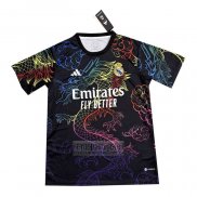Tailandia Camiseta De Futbol Real Madrid del Dragon 2024-2025 Negro