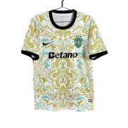 Tailandia Camiseta De Futbol Sporting Special 2025-2026 Amarillo Azul