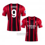 Camiseta De Futbol AC Milan Jugador Giroud Primera 2021-2022