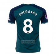 Camiseta De Futbol Arsenal Jugador Odegaard Tercera 2023-2024
