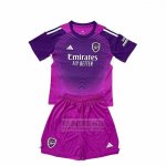Camiseta De Futbol Arsenal Portero Nino 2025-2026 Purpura