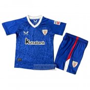 Camiseta De Futbol Athletic Bilbao Segunda Nino 2024-2025
