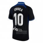 Camiseta De Futbol Atletico Madrid Jugador Correa Segunda 2022-2023