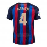 Camiseta De Futbol Barcelona Jugador R.Araujo Primera 2022-2023