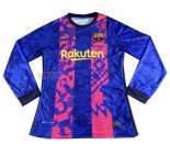 Camiseta De Futbol Barcelona Tercera Manga Larga 2021-2022