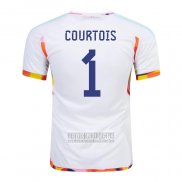 Camiseta De Futbol Belgica Jugador Courtois Segunda 2022