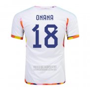 Camiseta De Futbol Belgica Jugador Onana Segunda 2022