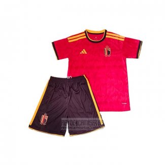 Camiseta De Futbol Belgica Primera Nino 2026
