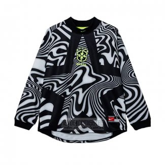 Camiseta De Futbol Brasil Portero Manga Larga 2025