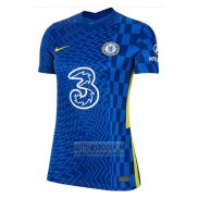 Camiseta De Futbol Chelsea Primera Mujer 2021-2022