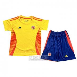 Camiseta De Futbol Colombia Primera Nino 2024