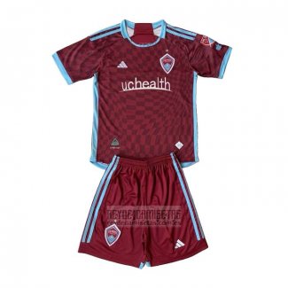 Camiseta De Futbol Colorado Rapids Primera Nino 2024-2025