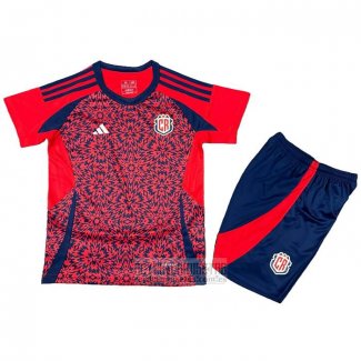Camiseta De Futbol Costa Rica Primera Nino 2024