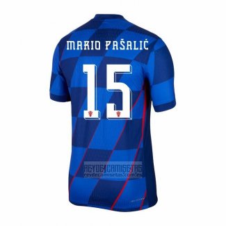 Camiseta De Futbol Croacia Jugador Mario Pasalic Segunda 2024