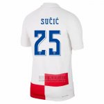 Camiseta De Futbol Croacia Jugador Sucic Primera 2024