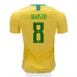 Camiseta De Futbol Brasil Jugador Agusto Primera 2018