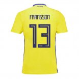 Camiseta De Futbol Suecia Jugador Fransson Primera 2018