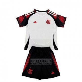 Camiseta De Futbol Flamengo Segunda Nino 2025