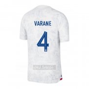 Camiseta De Futbol Francia Jugador Varane Segunda 2022