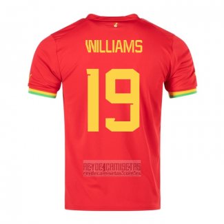 Camiseta De Futbol Ghana Jugador Williams Segunda 2022