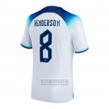 Camiseta De Futbol Inglaterra Jugador Henderson Primera 2022