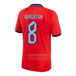 Camiseta De Futbol Inglaterra Jugador Henderson Segunda 2022